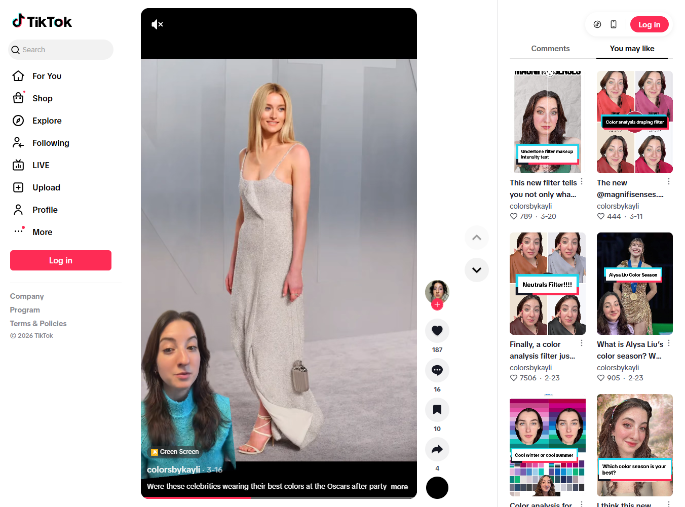 Blonde celebrity in a soft silver slip dress at the Oscars